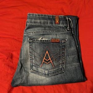 7 For All Mankind Size 29 Crop ‘A’ Pocket